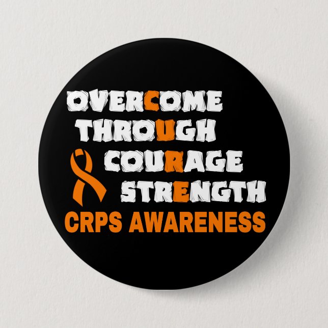 BADGE ROND 7,6 CM CURE...CRPS (Devant)