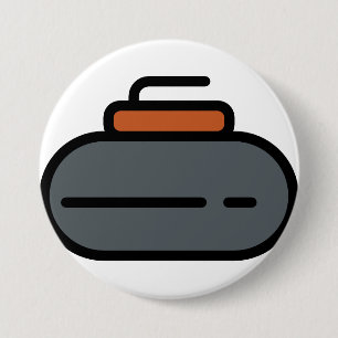 Badge Rond 7,6 Cm curling
