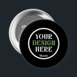 Badge Rond 7,6 Cm custom, unique, sleek & minimalist Button<br><div class="desc">This design is accessible to all. Feel free to customize the logo,  images,  text,  and colors according to your preferences. Thank you very much.</div>