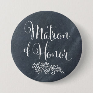 Badge Rond 7,6 Cm Dame de honneur de tableau