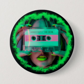 Badge Rond 7,6 Cm Dance with the Devil Button