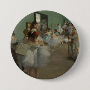 Badge Rond 7,6 Cm Degas' The Dance Class