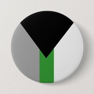 Badge Rond 7,6 Cm Demiromantic Pride Flag