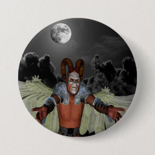 Badge Rond 7,6 Cm Démon nocturne