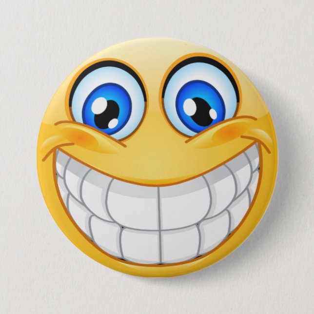 Badge Rond 7,6 Cm Dernière semaine de l'école ou juste Plain Happy . (Devant)