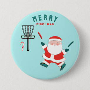 Badge Rond 7,6 Cm Disque Golf Stocking Stuffers