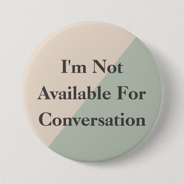 Badge Rond 7,6 Cm Do Not Disturb Quiet Please Productivity (Devant)