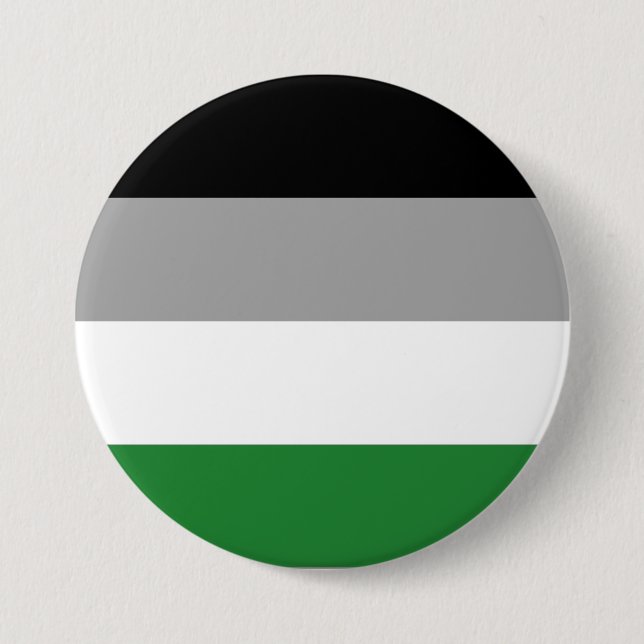 Badge Rond 7,6 Cm Drapeau de fierté androphile (Devant)