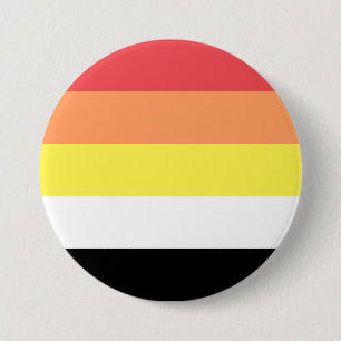 Badge Rond 7,6 Cm Drapeau de fierté lithsexuelle