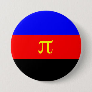 Badge Rond 7,6 Cm Drapeau de fierté polyamour