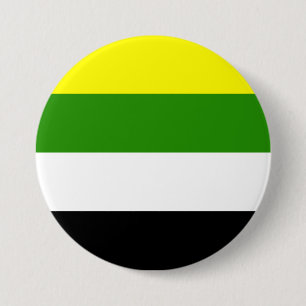 Badge Rond 7,6 Cm Drapeau de fierté skoliosexuel