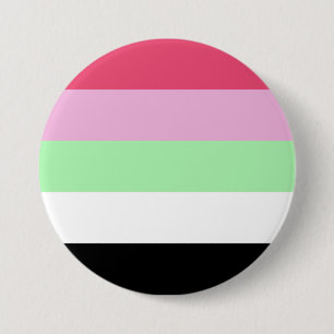 Badge Rond 7,6 Cm Drapeau de la FiertéRécipromantique