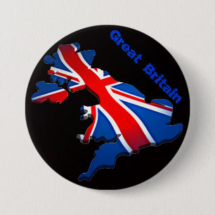 Badge Rond 7,6 Cm drapeau de l'Angleterre