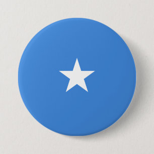 Badge Rond 7,6 Cm Drapeau de Somalie