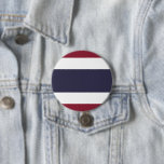 Badge Rond 7,6 Cm Drapeau de Thaïlande<br><div class="desc">Un cadeau idéal pour tous ceux qui sont patriotes de leur pays !</div>