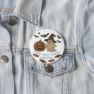 Badge Rond 7,6 Cm Éffrayant Halloween Fourre-tout - Fantômes, chauve
