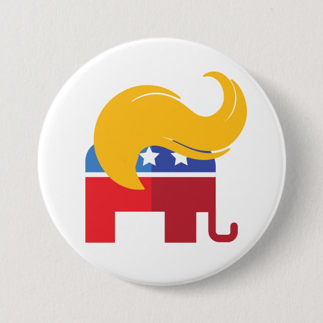 Badge Rond 7,6 Cm Élection présidentielle de Trump en 2024 (Devant)