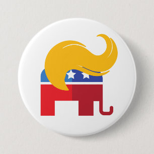 Badge Rond 7,6 Cm Élection présidentielle de Trump en 2024