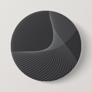 Badge Rond 7,6 Cm Elégant, chic, simple, moderne motif graphique