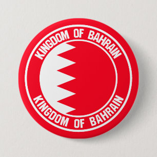 Badge Rond 7,6 Cm Emblème du tour de Bahreïn