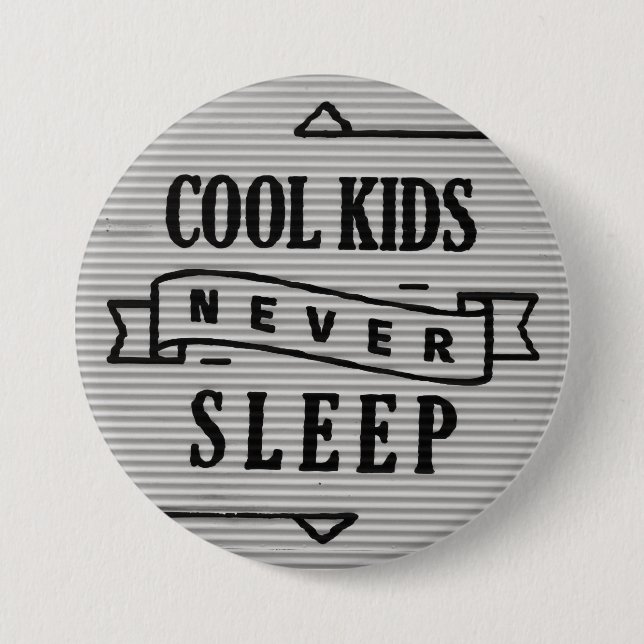 Badge Rond 7,6 Cm Enfants cool (Devant)