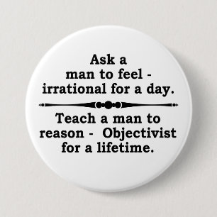 Badge Rond 7,6 Cm Enseignez un bouton d'homme…