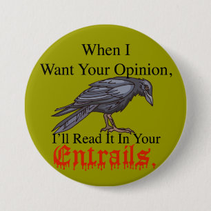 Badge Rond 7,6 Cm entrailles de bouton