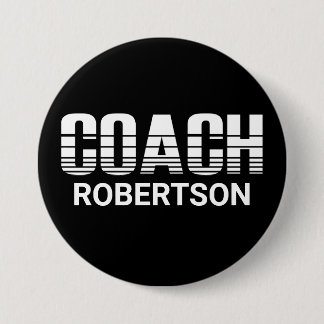 Badge Rond 7,6 Cm Entraîneur