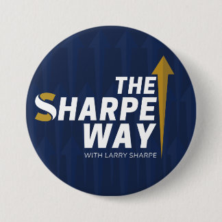 Badge Rond 7,6 Cm Épingle/Bouton - Mode Sharpe