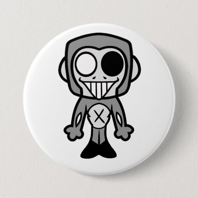 Badge Rond 7,6 Cm Épingle de Jernk (OG par Darcywu) (Devant)