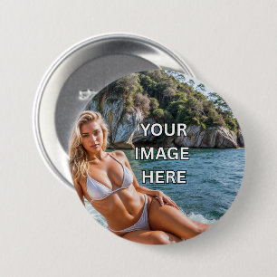 Badge Rond 7,6 Cm ÉPINGLEZ-LE ! 📌 Boutons personnalisés – Ajoutez u