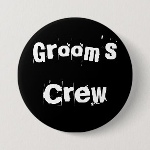 Badge Rond 7,6 Cm Équipage de mariés