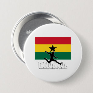 Badge Rond 7,6 Cm Équipe du Ghana de football