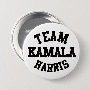 Badge Rond 7,6 Cm Équipe Kamala Harris