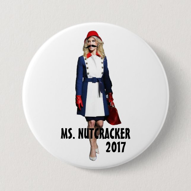 Badge Rond 7,6 Cm Équipement inaugural de Kellyanne Conway (Devant)