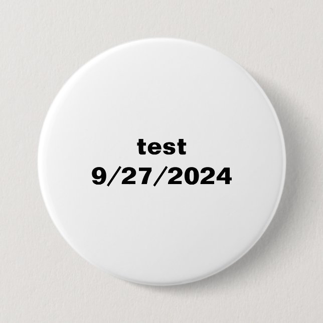 Badge Rond 7,6 Cm essai (Devant)