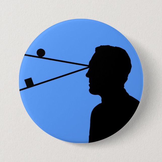 Badge Rond 7,6 Cm Essai de vérité (Devant)