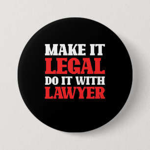 Badge Rond 7,6 Cm Faites-le avec un avocat