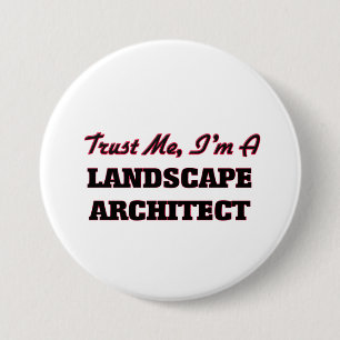 Badge Rond 7,6 Cm Faites-moi confiance je suis un architecte