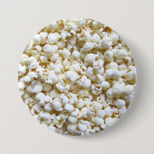 Badge Rond 7,6 Cm Festive Popcorn Décor Photographie