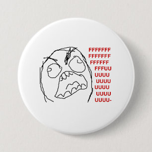 BADGE ROND 7,6 CM FFFFUUUUU