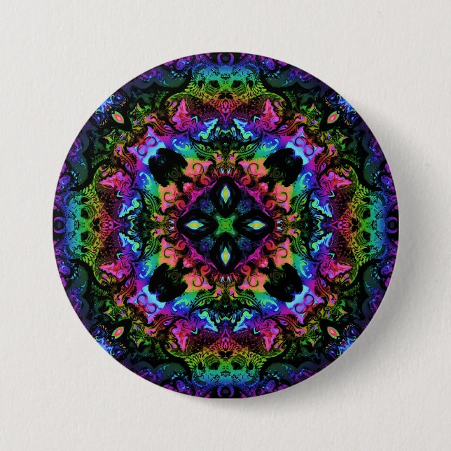 Badge Rond 7,6 Cm Fierté des crickets (Devant)