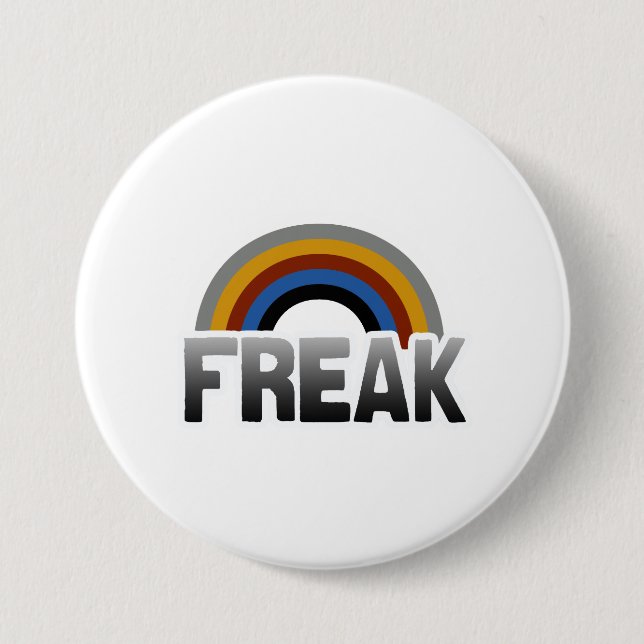Badge Rond 7,6 Cm Fierté des marginals (Devant)
