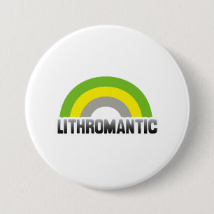 Badge Rond 7,6 Cm Fierté lithromantique