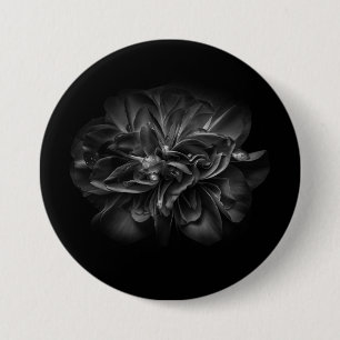 Badge Rond 7,6 Cm Fleurs 67 BW