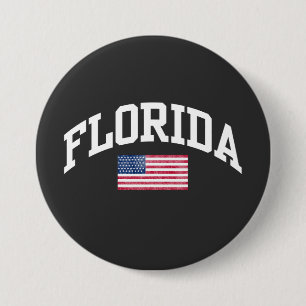 Badge Rond 7,6 Cm Floride