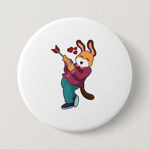 Badge Rond 7,6 Cm Fox comme Groom avec costume