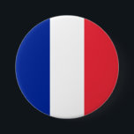Badge Rond 7,6 Cm France Flag<br><div class="desc">France Flag</div>