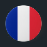 Badge Rond 7,6 Cm France Flag<br><div class="desc">France Flag</div>
