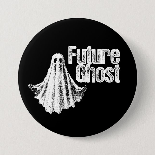 Badge Rond 7,6 Cm Future Ghost (Devant)
